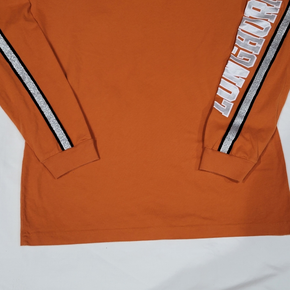 Victorias Secret University Of Texas Longhorns Womens Lg College Spirt Tee - Picture 9 of 10